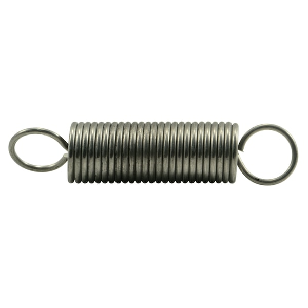 Midwest Fastener 3/4" x 0.080" x 3-1/2" 18-8 Stainless Steel Extension Springs 3PK 38842 - main